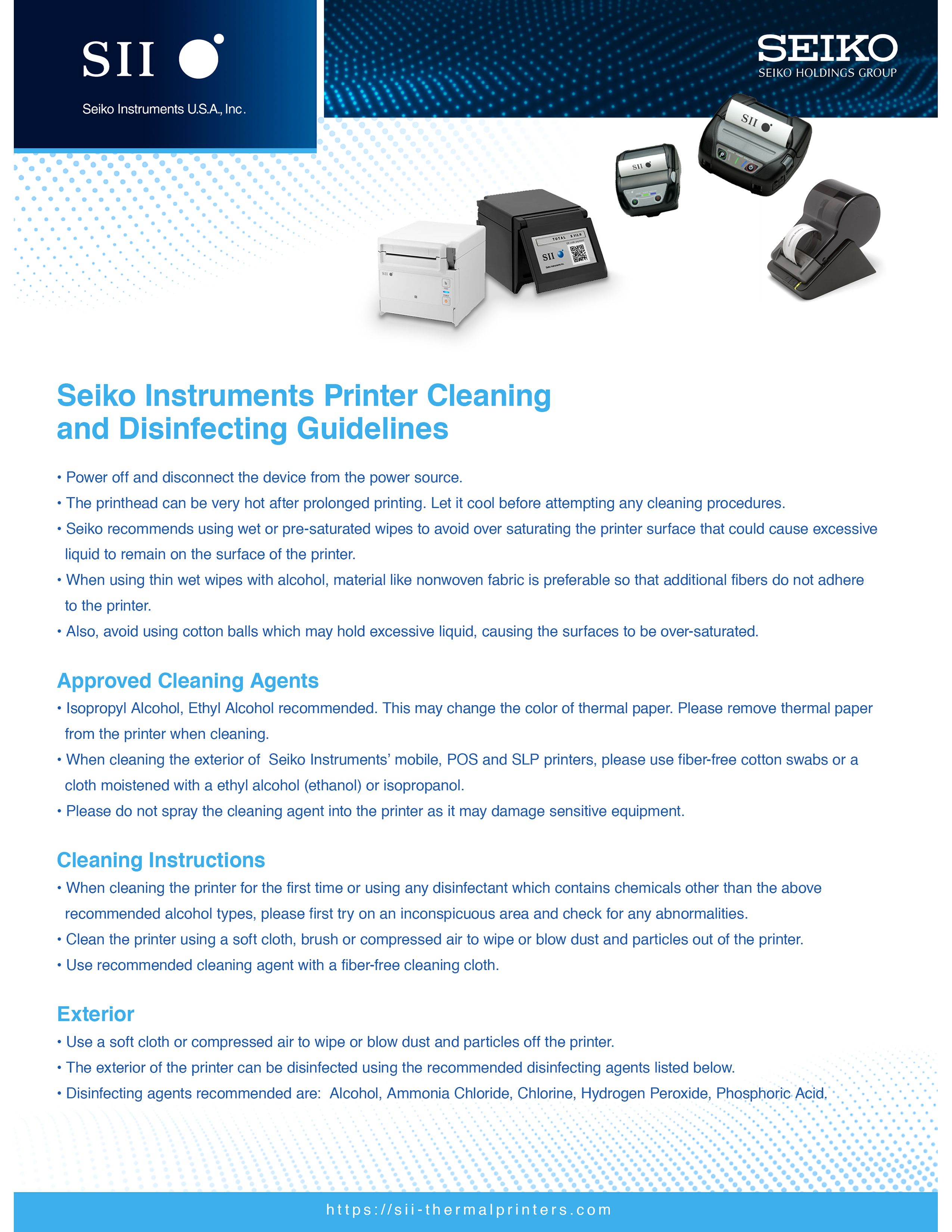 Mobile Printer | Seiko Instruments USA